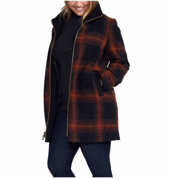 NWT Pendleton Ladies' Wool Blend Walker Coat Outdoor Winter Cozy - size L - Picture 4 of 8